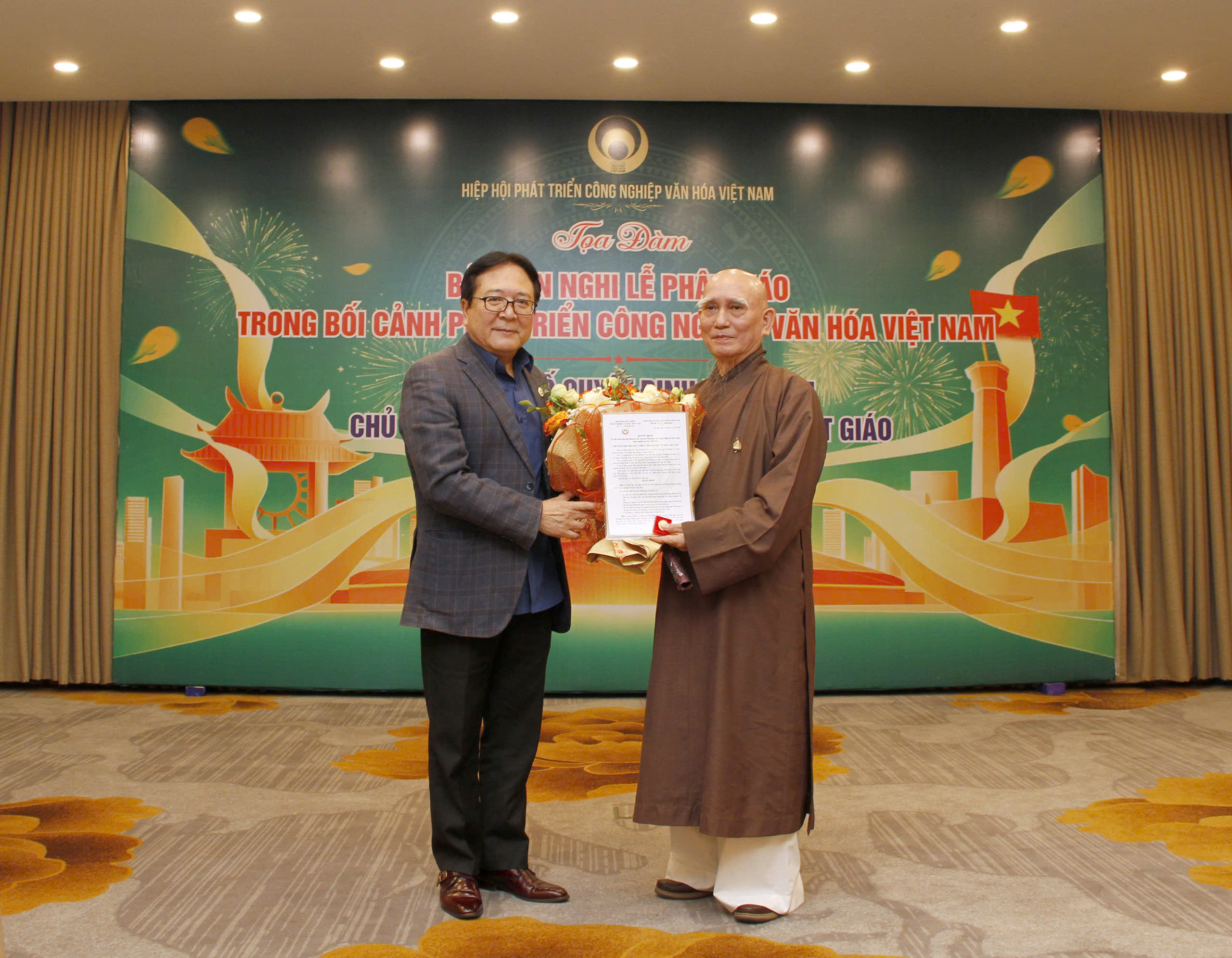 Hiệp hội tổ chức Tọa đàm và bổ nhiệm Chủ tịch Hội đồng cố vấn văn hóa Phật giáo