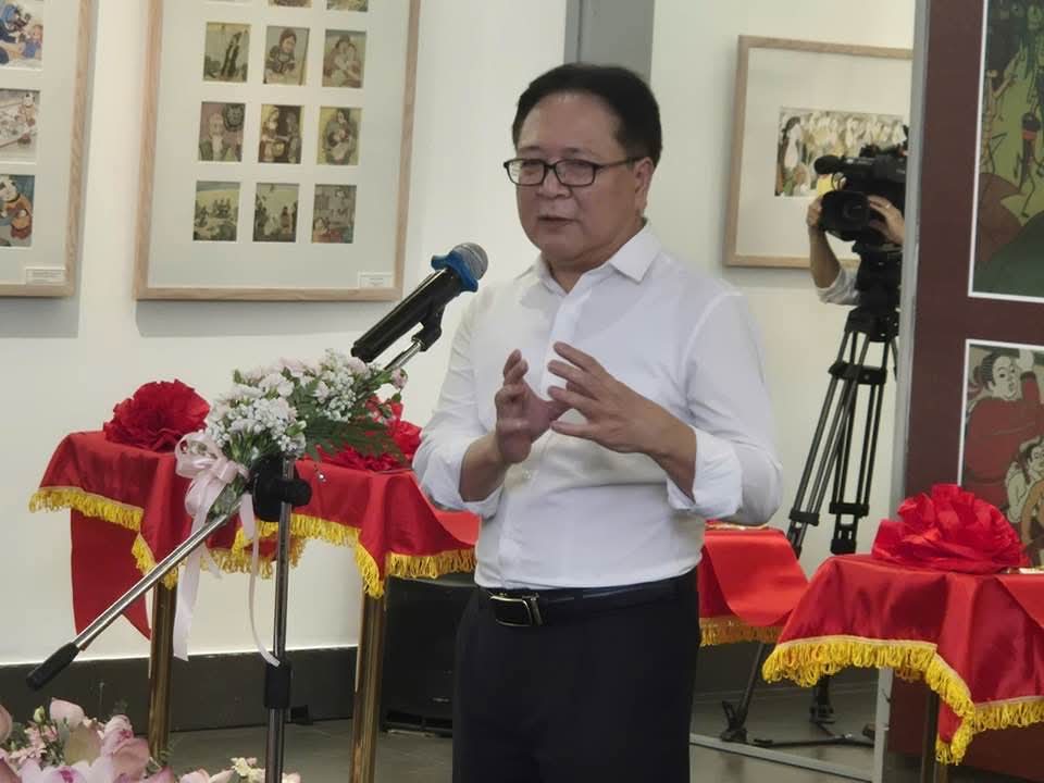 Chủ tịch Hiệp hội tham dự Lễ trao giải Dế Mèn lần thứ 7 và vinh danh cố NSND Ngô Mạnh Lân